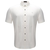 Apex Spirit Short Sleeve Button-Up WHITE